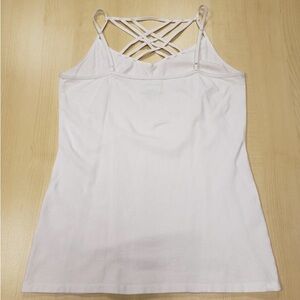 Maurices White Strappy Women's Top Size Medium